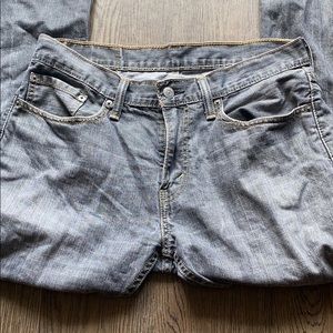 Men’s Grey Levi Jeans